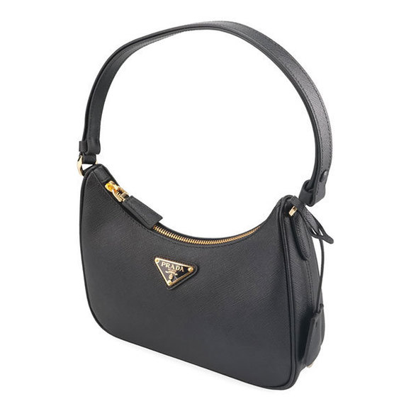 Prada Handbags - Prada Nero Saffiano Black Bag Leather Mini